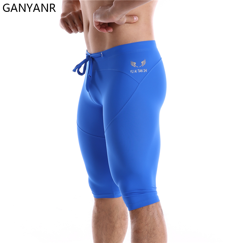 GANYANR Running Tights Men Com - огляд і ціна Compression Shorts Athletes