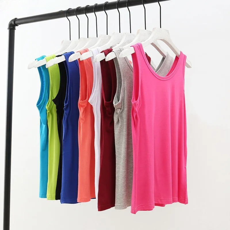2PCS Women Tanks Summer Camis  - огляд і ціна Sleeveless Undershirt