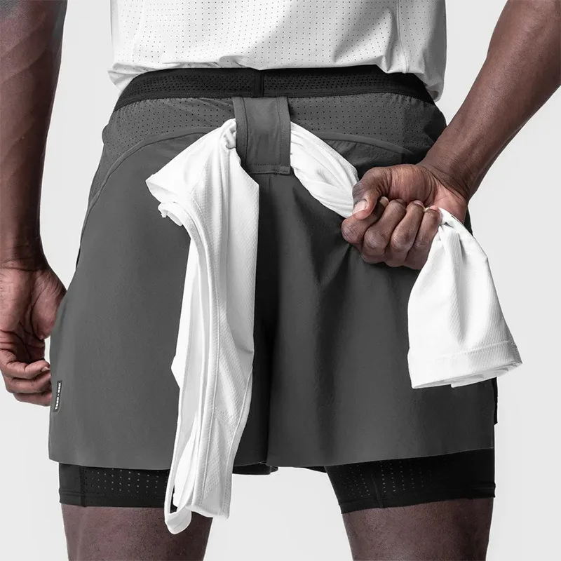 Men's 2in1 Running Shorts Quic - огляд і ціна Compression Shorts Athletes
