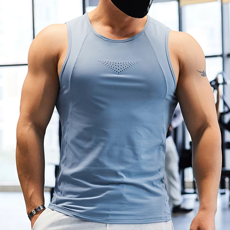 Men Running Tank Tops Outdoor  - огляд і ціна Sleeveless Undershirt
