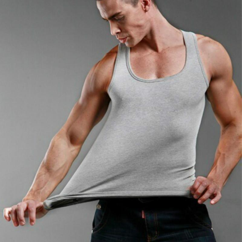 Men Sports Vest Sleeveless Squ - огляд і ціна Sleeveless Undershirt
