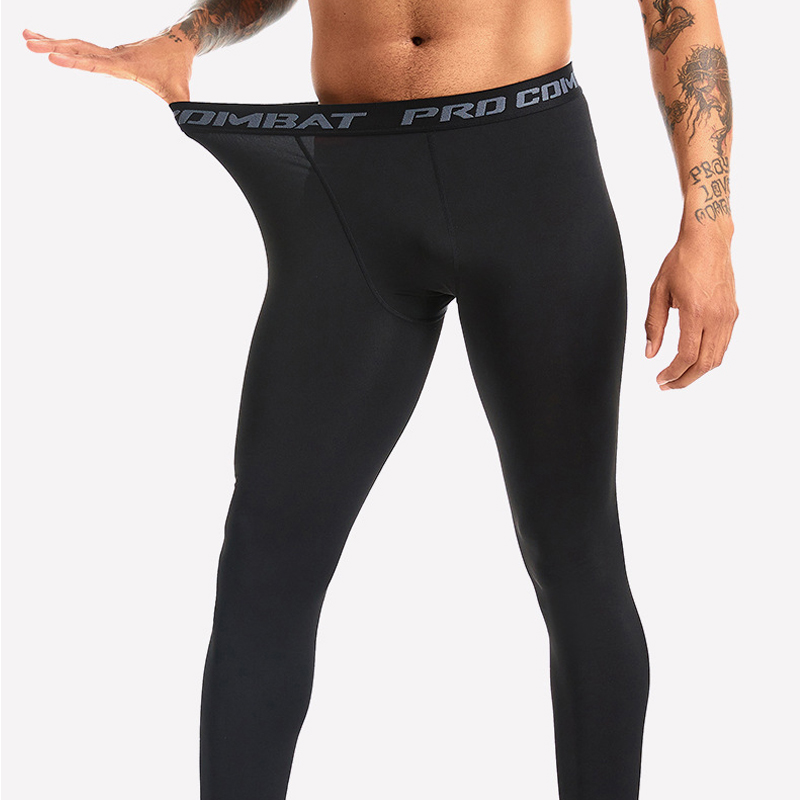 1 Pcs Men's Solid Color Compre - огляд і ціна Compression Long Pant